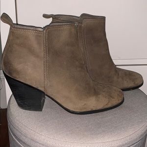 Taupe Cole Haan Booties